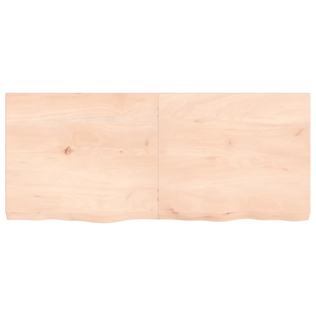 Vidaxl Washbasin Sheet 140x60x (2-6) CM Madera maciza no tratada