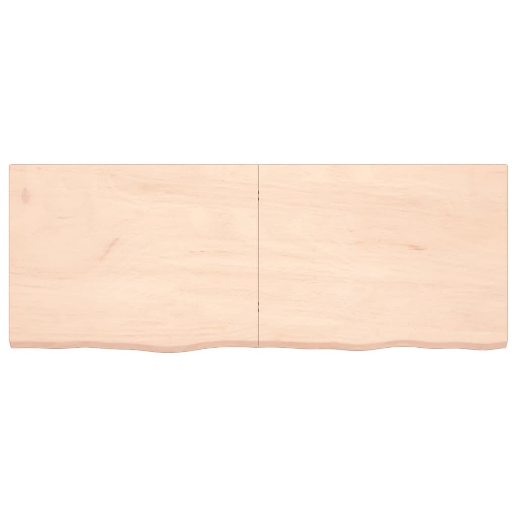 Vidaxl Washbasin Sheet 160x60x (2-4) cm Legno massiccio non trattato