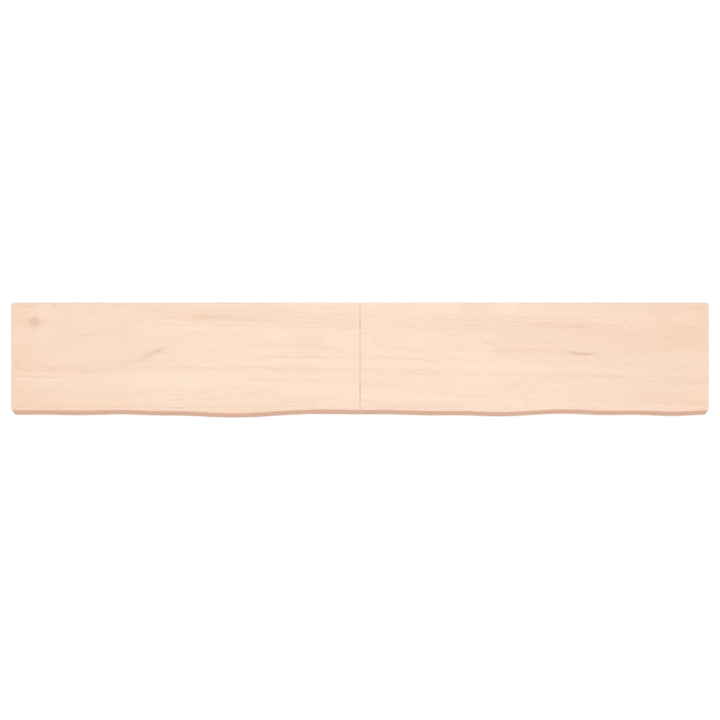 Vidaxl Washbasin Sheet 180x30x (2-6) CM Madera maciza no tratada