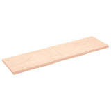 Vidaxl Washbasin Sheet 180x50x (2-4) CM Madera sólida no tratada