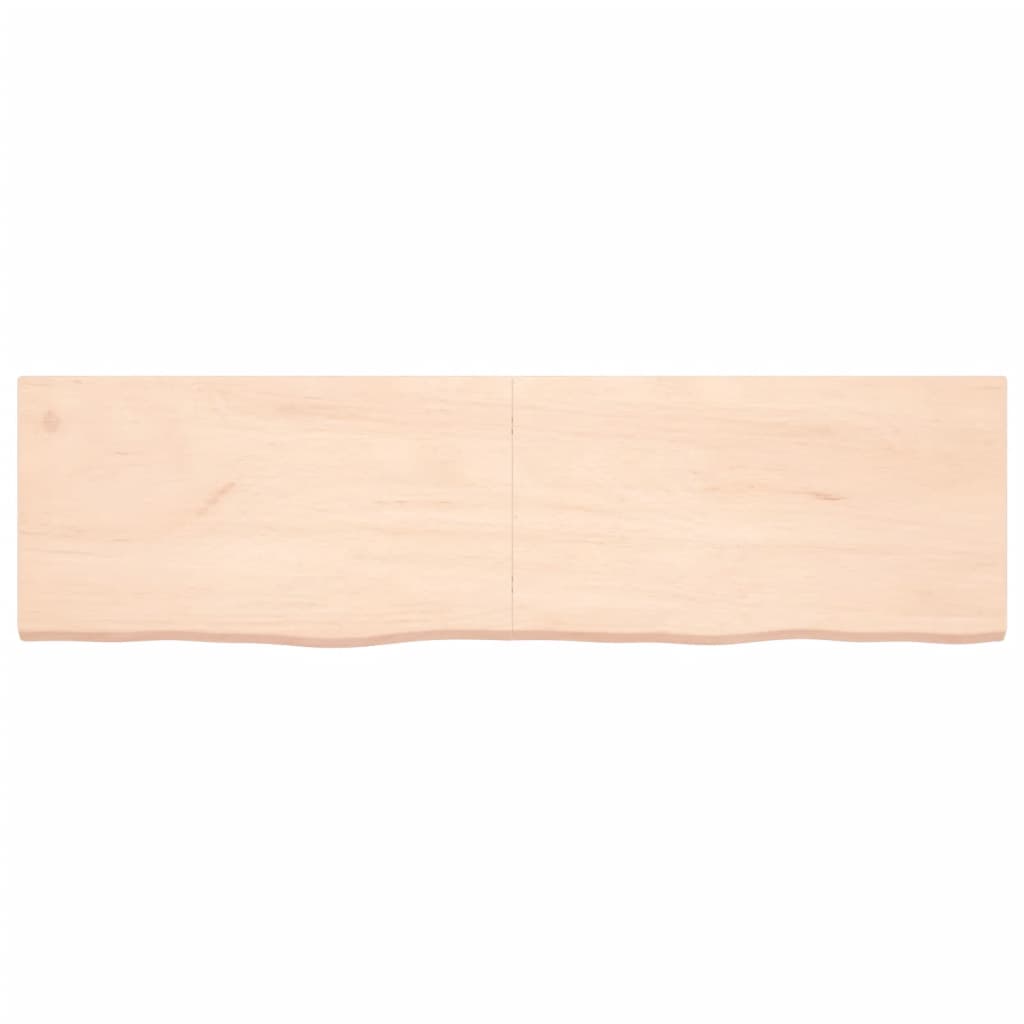 VIDAXL WASHBAIN-Blatt 180x50x (2-4) cm unbehandeltes festes Holz