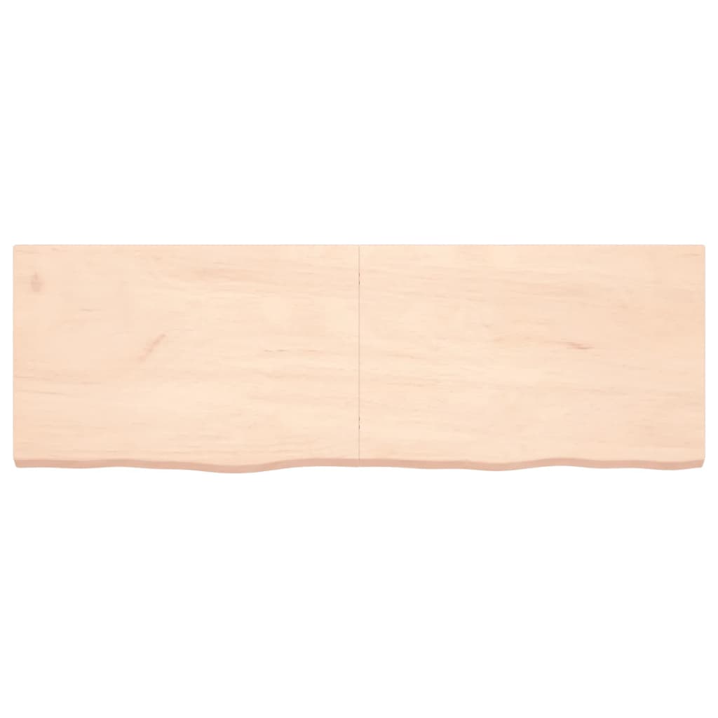 Vidaxl wastbasin Blat 180x60x (2-6) cm onbehandelten Holz