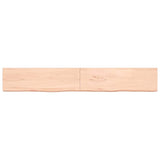 Vidaxl Washbasin Sheet 200x30x (2-6) CM Madera maciza no tratada