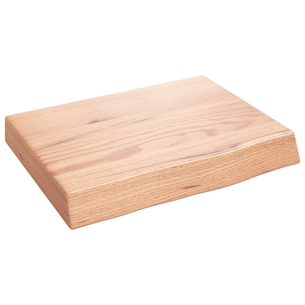 VIDAXL WASHBAIN TABELLE 40x30x (2-6) CM behandeltes massives Holz hellbraun