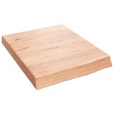 VIDAXL WASHBAIN TABELLE 40x50X (2-6) CM behandeltes massives Holz hellbraun