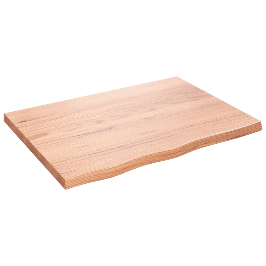 VIDAXL WASHBAIN TABELLE 80X60X (2-4) CM behandeltes massives Holz hellbraun