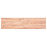 VIDAXL WASHBAIN-Blatt 120x30x (2-6) CM behandeltes massives Holz hellbraun