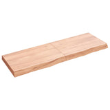 VIDAXL WASHBAIN-Blatt 120x40x (2-6) CM behandeltes massives Holz hellbraun