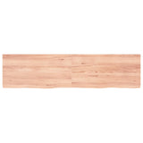 VIDAXL WASHBAIN-Blatt 160x40x (2-4) CM behandeltes massives Holz hellbraun