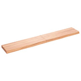 VIDAXL WASHBAIN-Blatt 180x30x (2-6) CM behandeltes massives Holz hellbraun