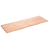 VIDAXL WASHBAIN-Blatt 180x60x (2-4) CM behandeltes massives Holz hellbraun