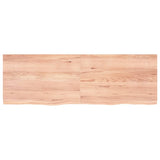 VIDAXL SCHEDA DI BASHBASIN 180X60X (2-4) CM Trattato in legno massiccio marrone chiaro