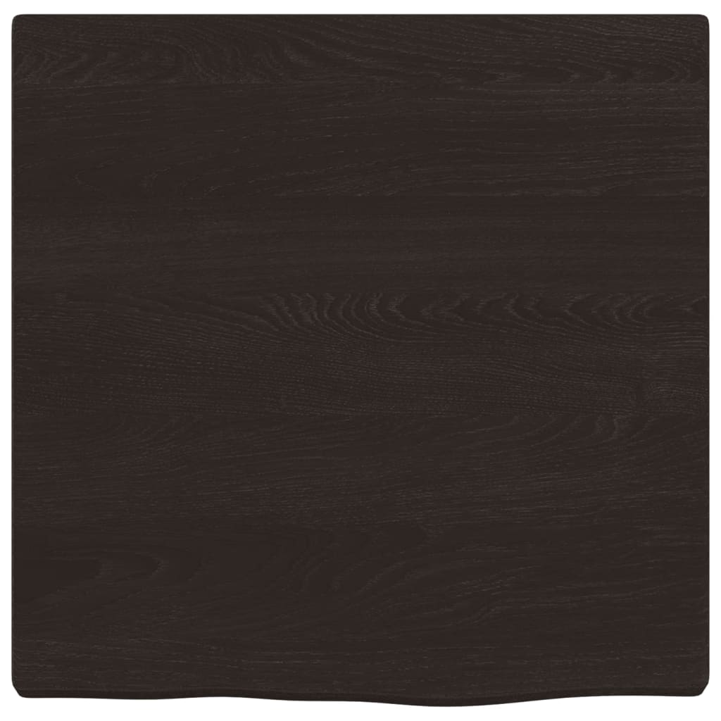 VidaXL Washbasin Table 40x40x (2-4) cm treated solid wood dark brown