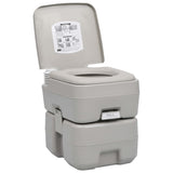 VidaXL Campingtoilet en watertankset draagbaar