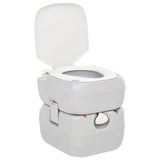 VidaXL Campingtoilet en wasbak draagbaar