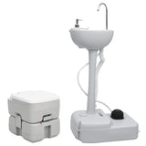 Vidaxl Camping Toilet et lavabo Portable