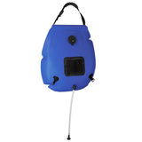 Sacca doccia Vidaxl Camping 20 l PVC Blu