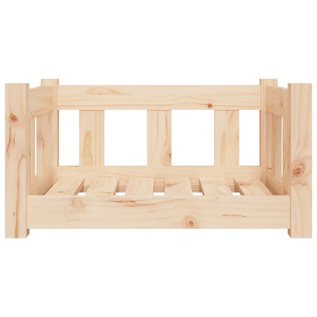 Vidaxl dog basket 55.5x45.5x28 cm solid pine