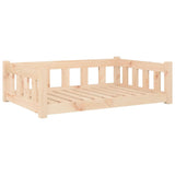 Vidaxl Dog Basket 95.5x65.5x28 cm Pine solide