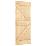 Vidaxl Door Narvik 85x210 cm Solid fyrretræ