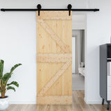 Vidaxl Door Narvik 85x210 cm Solid fyrretræ