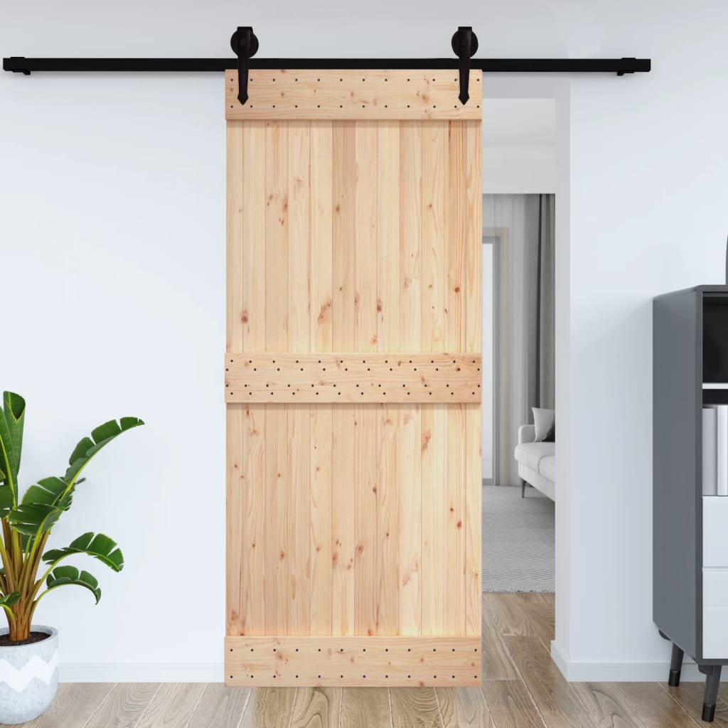 Vidaxl Door Narvik 70x210 cm stałą sosnę