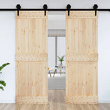 Vidaxl Door Narvik 80x210 cm Solid furu