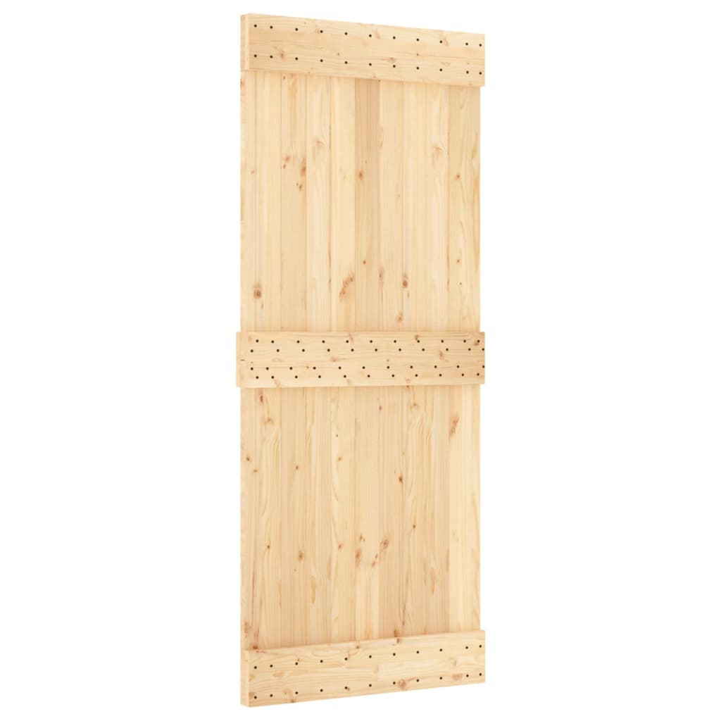 Vidaxl Door Narvik 85x210 cm Solid Pine