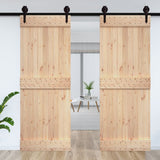 Vidaxl Door Narvik 85x210 cm Solid furu