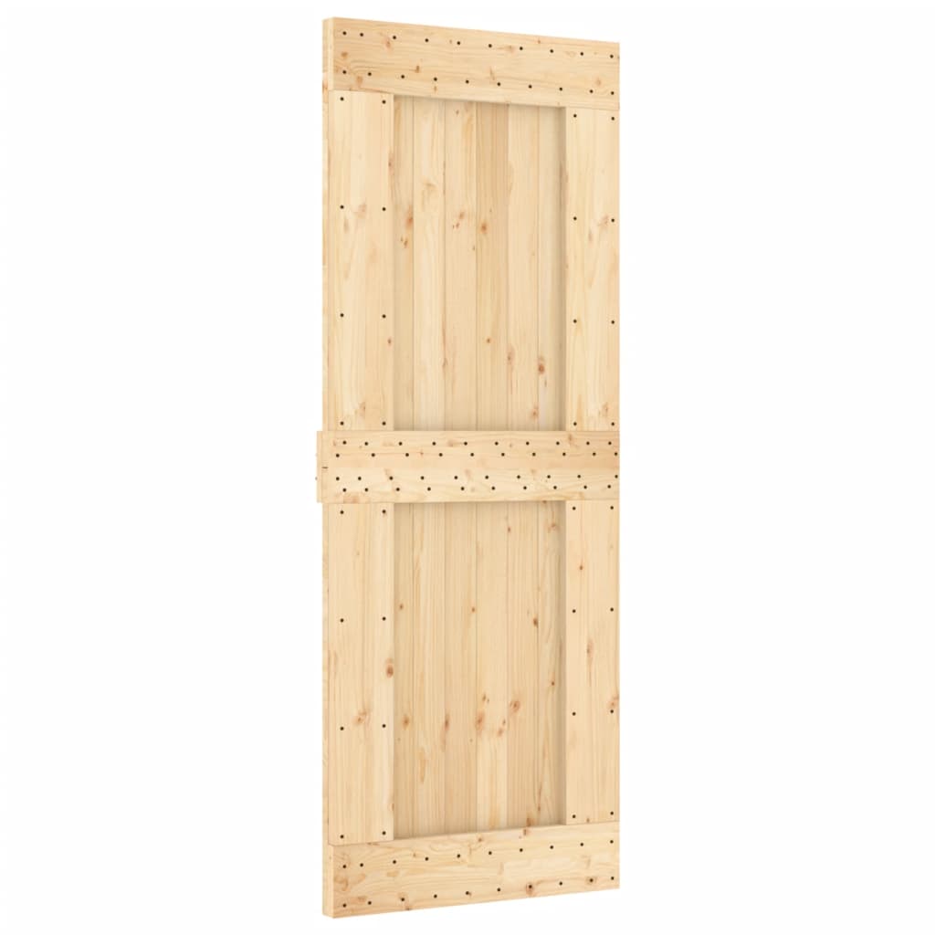 Vidaxl Door Narvik 80x210 cm Solid furu