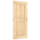 Vidaxl Door Narvik 90x210 cm Solid pine