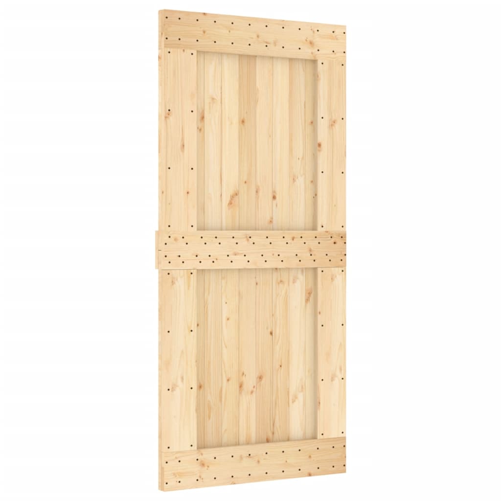 Vidaxl Door Narvik 95x210 cm stałą sosnę