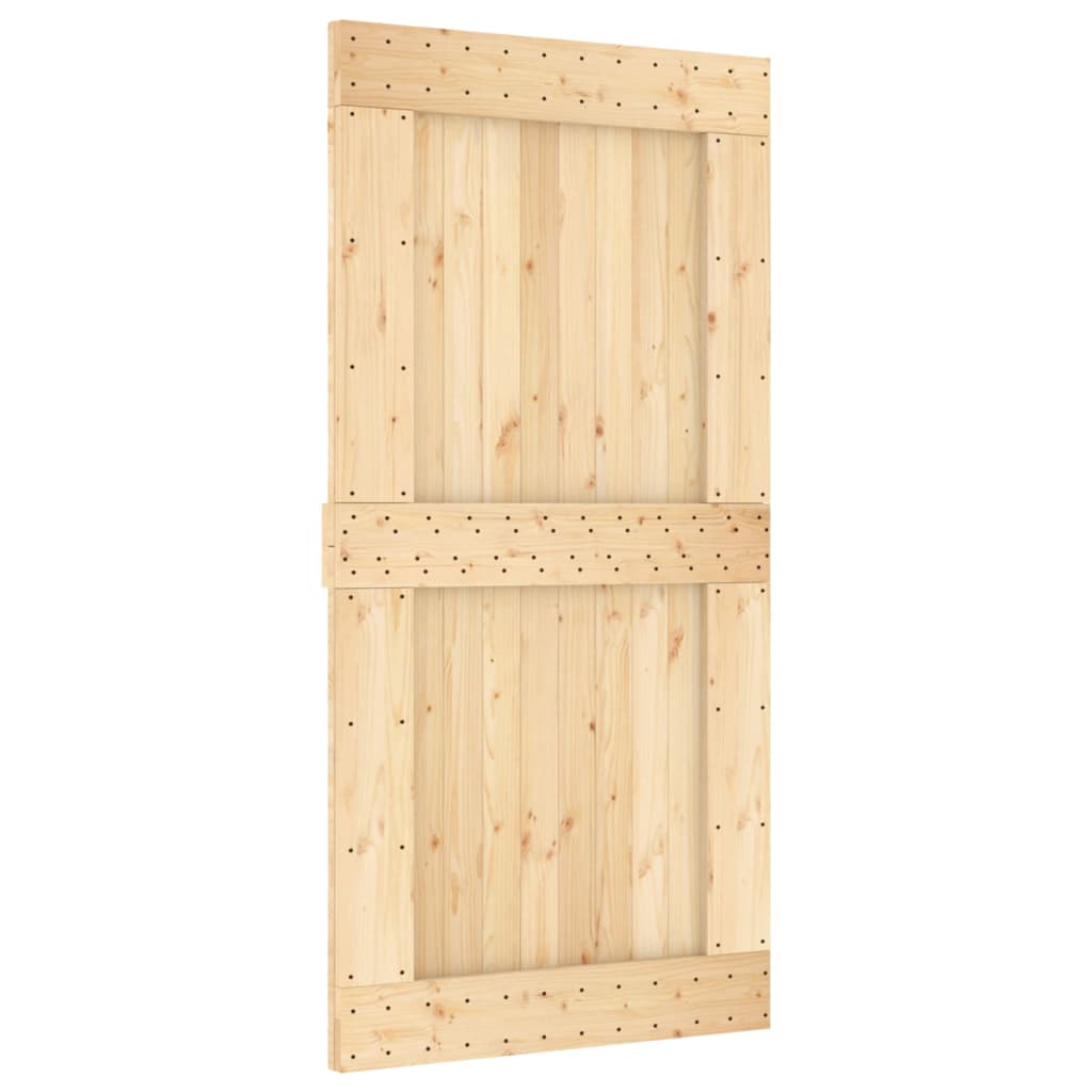 Vidaxl Door Narvik 100x210 cm Solid pine