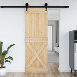 Vidaxl Door Narvik 80x210 cm Solid pine