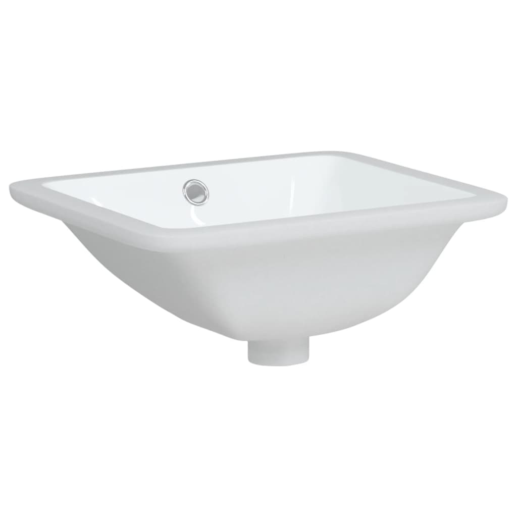 Vidaxl Washbasin Rectangular 36,5x32x15,5 cm keramická bílá