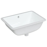 Vidaxl Washbasin Rectangular 55,5x37.5x19 cm keramická bílá