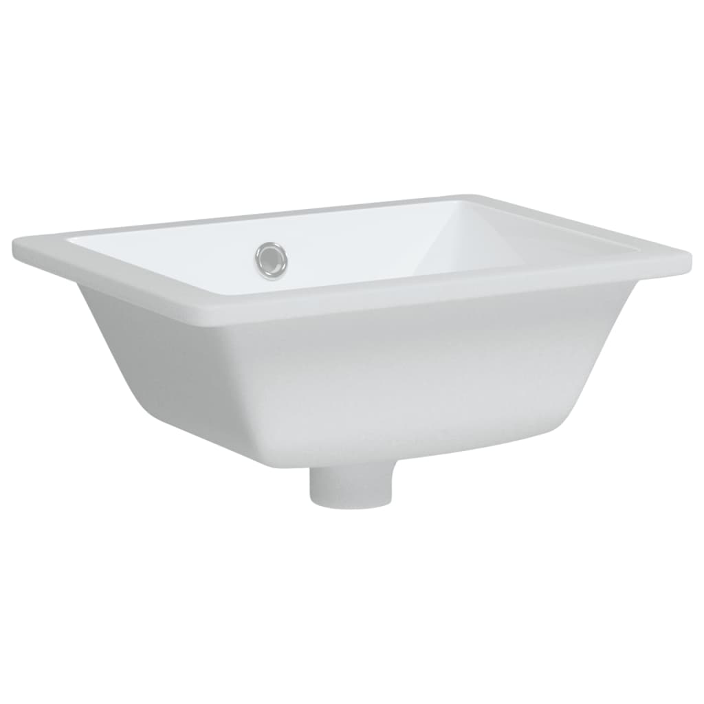 Vidaxl Washbasin Rectangular 39x30x18,5 cm keramická bílá