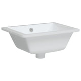 Vidaxl Washbasin Rectangular 39x30x18,5 cm keramická bílá