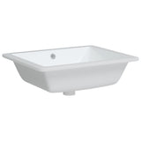 Vidaxl Washbasin Obdélníkový 50x40,5x18,5 cm keramická bílá