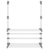 Vidaxl Rack para balcón 54x25x42 cm de aluminio