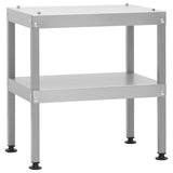 Vidaxl table for smoking oven 40x28x44.5 cm galvanized steel