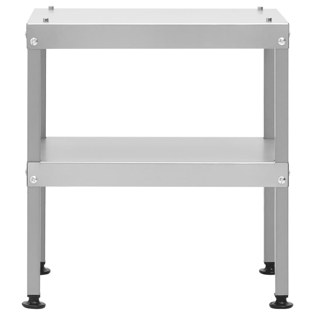 Vidaxl table for smoking oven 40x28x44.5 cm galvanized steel