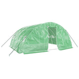 VidaXL TUINKAS with steel frame 20 m² 5x4x2.3 m green