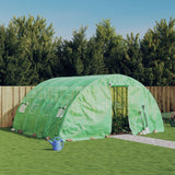 VidaXL TUINKAS with steel frame 20 m² 5x4x2.3 m green