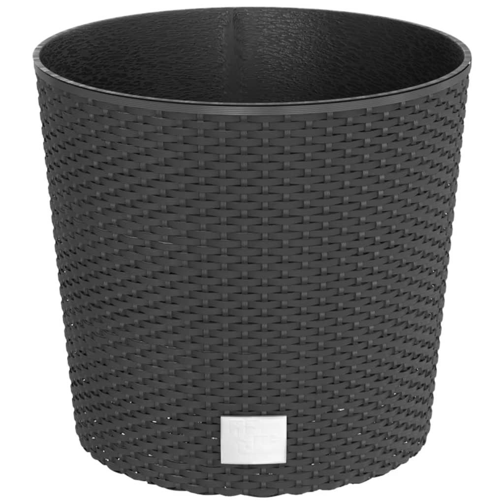 Bidaxl Planter borttagbar bakrattan Look 15 15,3 L PP Anthracite