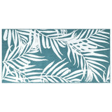 Vidaxl Outdoor rug reversible 80x150 cm aqua and white