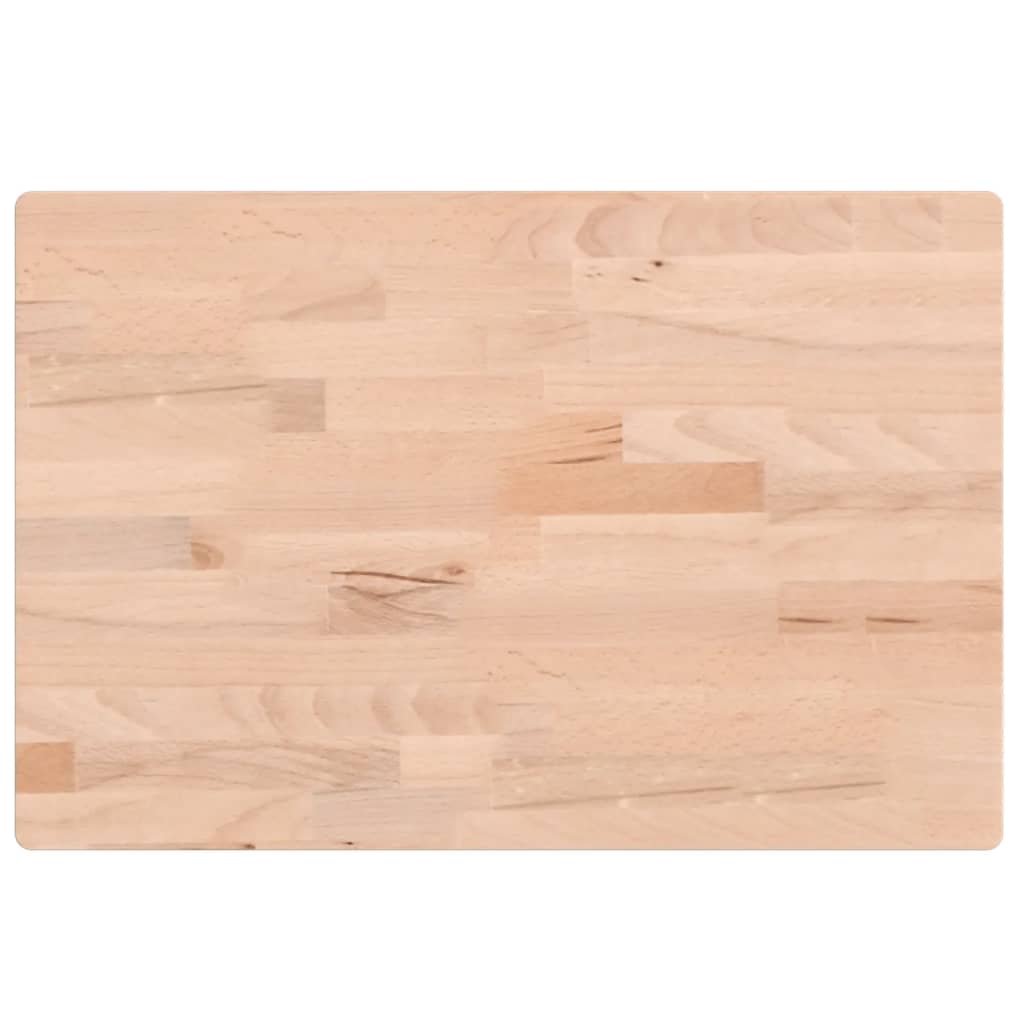 Vidaxl Cutting Board 60x40x4 cm Solid Beech Wood