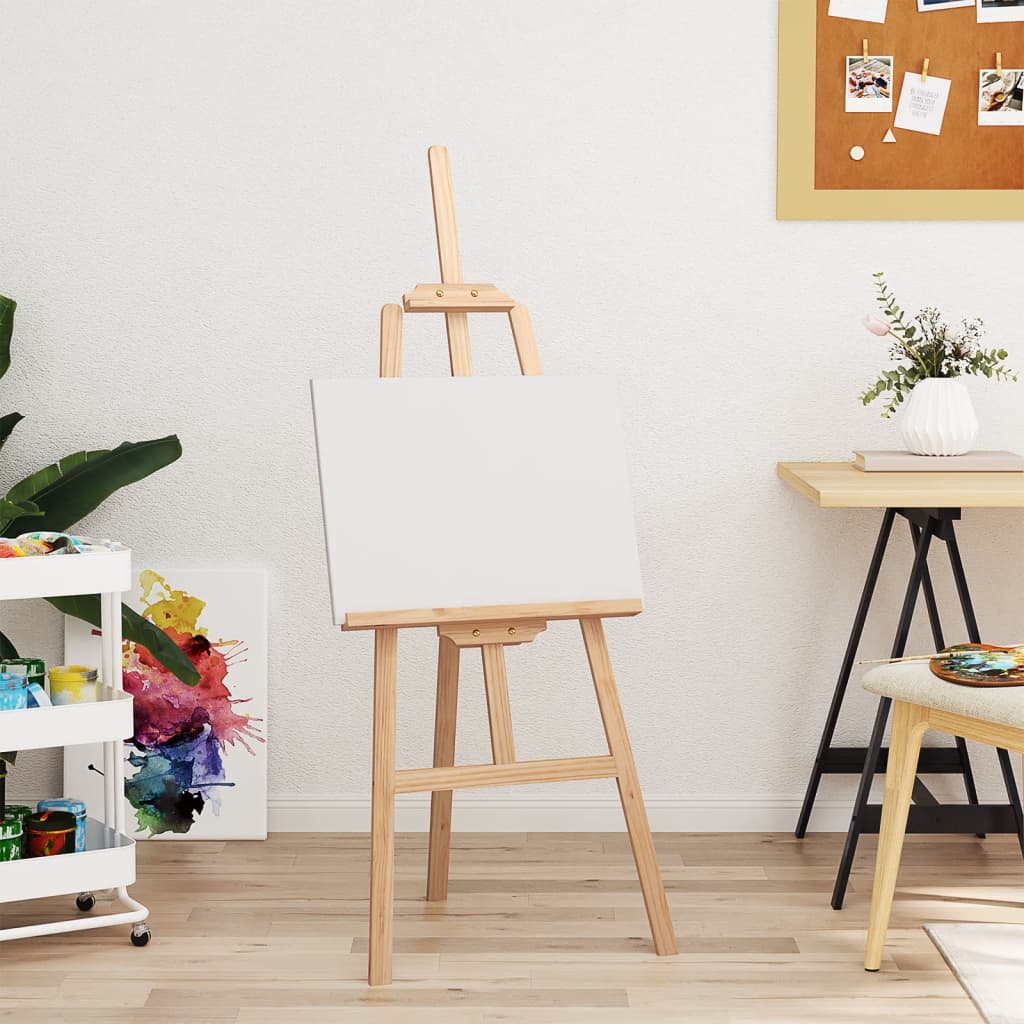 VidaXL easel 53.5x95x127 cm solid pine