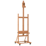 Vidaxl Easel 55x53.5x178 cm de madera de haya sólida