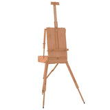 Vidaxl Easel 81x121x173 cm de madera de haya sólida